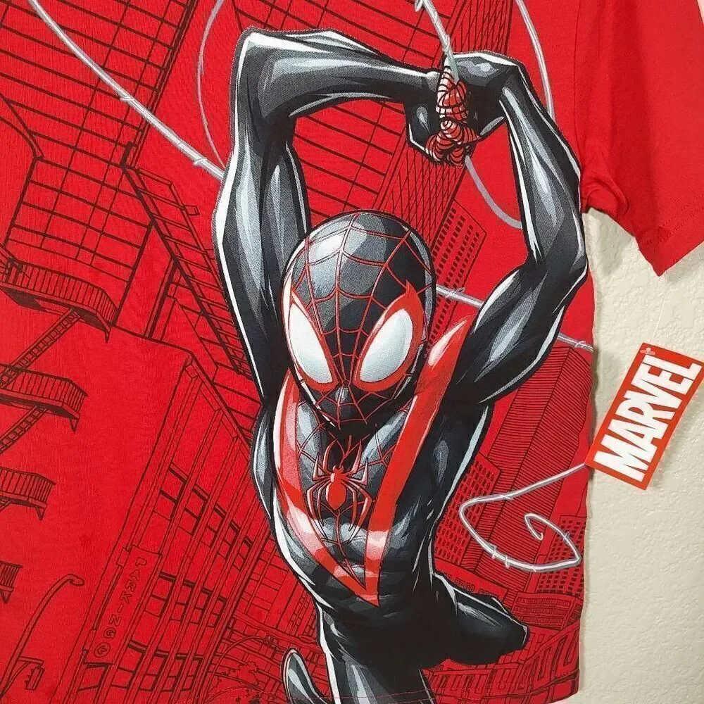 Marvel Spiderman Boys Short Sleeve T-shirt -C